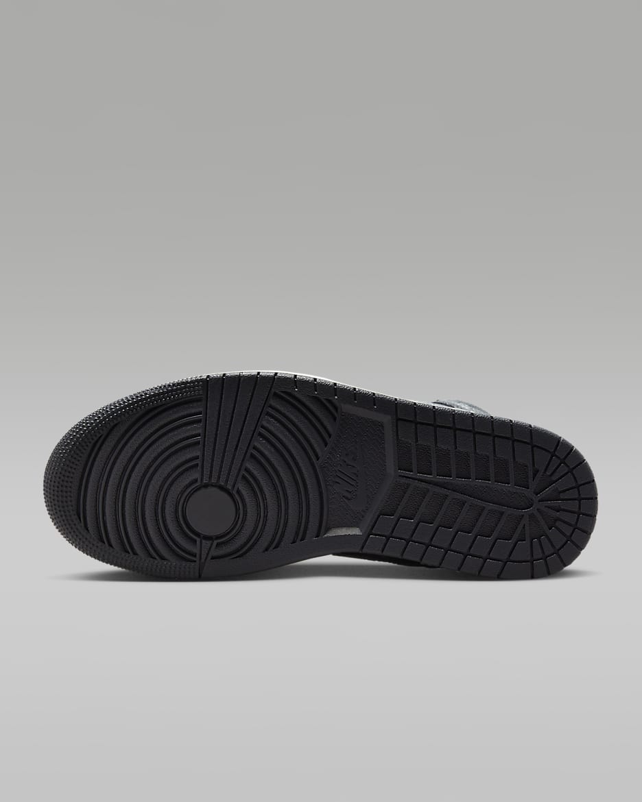 Air jordan 1 mid black multicolor top
